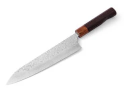 Damastmesser Gyuto 210 Rose Ebony, 35 Lagen -Japanisches Geschirr Store damastmesser gyuto 210 rose ebony 35 lagen 1