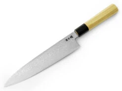 Damastmesser Gyuto 240, Silver Steel -Japanisches Geschirr Store damastmesser gyuto 240 silver steel 1