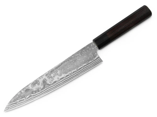 Damastmesser Kyusakichi Gyutou, ZDP189 13 Damastmesser Kyusakichi Gyutou, ZDP189 – Bild 11