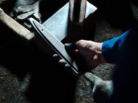 Damastmesser Nakiri 160, 45 Lagen 10 Damastmesser Nakiri 160, 45 Lagen – Bild 8