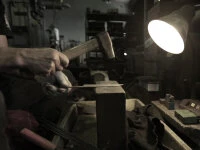 Damastmesser Nakiri 165, Yoshimi Kato Kurosome, 30 Lagen 8 Damastmesser Nakiri 165, Yoshimi Kato Kurosome, 30 Lagen – Bild 6