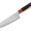 Damastmesser Santoku 165 Rose Ebony, 35 Lagen -Japanisches Geschirr Store damastmesser santoku 165 rose ebony 35 lagen
