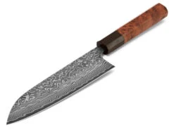 Damastmesser Santoku 170 SG2, 63 Lagen, Quitte -Japanisches Geschirr Store damastmesser santoku 170 sg2 63 lagen quitte 1