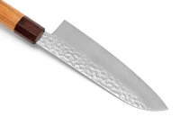 Damastmesser Santoku 170, VG-10, Hammerschlag 6 Damastmesser Santoku 170, VG-10, Hammerschlag – Bild 4