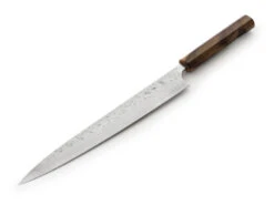 Damastmesser Yanagiba 270 White Ebony, 35 Lagen -Japanisches Geschirr Store damastmesser yanagiba 270 white ebony 35 lagen 1