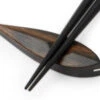 Essstäbchen Ablage Tsuyoi Te Ebony, Ebenholz -Japanisches Geschirr Store essstaebchen ablage tsuyoi te ebony ebenholz
