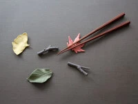 Essstäbchen Ablagen Biskuitporzellan, Farbig 5 Essstäbchen Ablagen Biskuitporzellan, Farbig – Bild 3