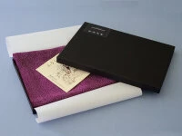 Furoshiki Chirimen Same, Lila 6 Furoshiki Chirimen Same, Lila – Bild 4