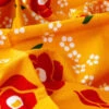 Furoshiki Tsubaki, Orange, 90 Cm -Japanisches Geschirr Store furoshiki tsubaki orange 90 cm