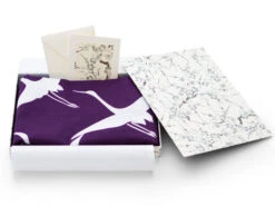 Geschenkset Chiyogami Mit Furoshiki Kuren M, Lila -Japanisches Geschirr Store geschenkset chiyogami mit furoshiki kuren m lila 1