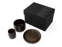 Geschirr-Set Turari Wan Sara Schwarz 18 Geschirr-Set Turari Wan Sara Schwarz – Bild 16