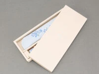 Handfächer Kiyomi, Blau 9 Handfächer Kiyomi, Blau – Bild 7