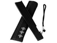 Handfächer Kuroi Taki, Schwarz 5 Handfächer Kuroi Taki, Schwarz – Bild 3