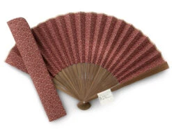 Handfächer Seikaiha, Rot -Japanisches Geschirr Store handfaecher seikaiha rot 1