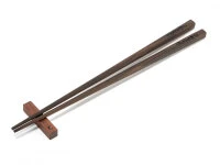 Japanische Essstäbchen MOON Ebony, 240 Mm 5 Japanische Essstäbchen MOON Ebony, 240 Mm – Bild 3