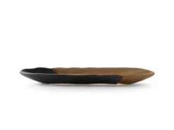 Japanische Servierschale Sou, Schwarz-gold, 2 Größen -Japanisches Geschirr Store japanische servierschale sou schwarz gold 2 groessen 1