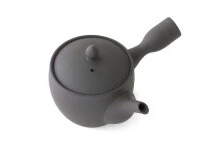 Japanische Teekanne Fuyou Kurokusube, Banko Yaki, 190 Ml 5 Japanische Teekanne Fuyou Kurokusube, Banko Yaki, 190 Ml – Bild 3