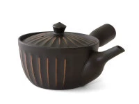 Japanische Teekanne Kiku Kokudei, Banko Yaki, 230 Ml