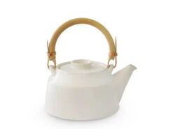 Japanische Teekanne T.Kato S, Weiß -Japanisches Geschirr Store japanische teekanne t kato s weiss 1