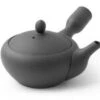 Japanische Teekanne Teppachu Kurokusube, Banko Yaki, 260ml -Japanisches Geschirr Store japanische teekanne teppachu kurokusube banko yaki 260ml