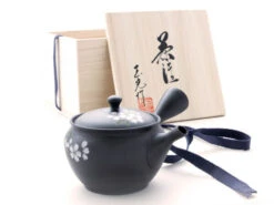 Japanische Teekanne Tokoname Sakura Mit Geschenkbox -Japanisches Geschirr Store japanische teekanne tokoname sakura mit geschenkbox 1