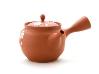 Japanische Teekanne Tokoname Sakura Momo