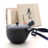 Japanische Teekanne Tokoname Sendan Sen Maru Mit Geschenkbox -Japanisches Geschirr Store japanische teekanne tokoname sendan sen maru mit geschenkbox