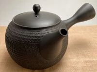 Japanische Teekanne Tokoname Tobikanna Kuro 8 Japanische Teekanne Tokoname Tobikanna Kuro – Bild 6