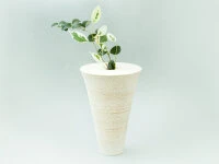 Japanische Vase Shiro Uehirogari 7 Japanische Vase Shiro Uehirogari – Bild 5