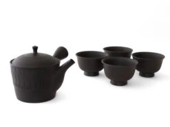 Japanisches Teeservice Sendan Tobikanna, 5-teilig -Japanisches Geschirr Store japanisches teeservice sendan tobikanna 5 teilig 1