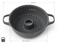 Kartoffel-, Gemüsetopf Gusseisen, OIGEN 8 Kartoffel-, Gemüsetopf Gusseisen, OIGEN – Bild 6