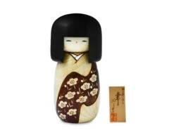 Kokeshi: Holzfigur Sachi -Japanisches Geschirr Store kokeshi holzfigur sachi 1