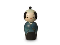 Kokeshi: Holzfigur Samurai 15 Kokeshi: Holzfigur Samurai -Japanisches Geschirr Store kokeshi holzfigur samurai 1
