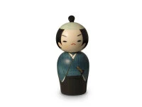 Japanisches Geschirr Store 25 Kokeshi: Holzfigur Samurai
