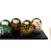 Kokeshi: Holzfigur Shiki Set, 4 Figuren -Japanisches Geschirr Store kokeshi holzfigur shiki set 4 figuren