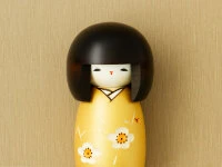 Kokeshi: Holzpuppe Kaika 8 Kokeshi: Holzpuppe Kaika – Bild 6