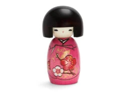 Kokeshi: Holzpuppe Okappa San -Japanisches Geschirr Store kokeshi holzpuppe okappa 1