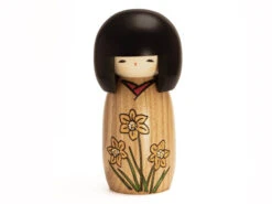 Kokeshi: Holzpuppe Suisen -Japanisches Geschirr Store kokeshi holzpuppe suisen 1