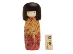 Kokeshi: Holzpuppe Tsuru No Mai -Japanisches Geschirr Store kokeshi holzpuppe tsuru no mai 1