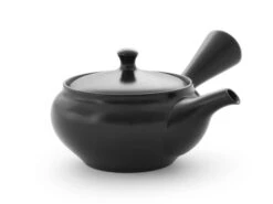 Kyusu Kuro Hiramaru, Japanische Teekanne -Japanisches Geschirr Store kyusu kuro hiramaru japanische teekanne 1