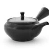 Kyusu Kuro Hiramaru, Japanische Teekanne -Japanisches Geschirr Store kyusu kuro hiramaru japanische teekanne