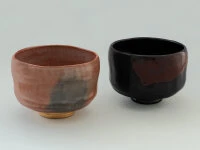 Matcha Schale Raku Rot, Kyoto Japan 8 Matcha Schale Raku Rot, Kyoto Japan – Bild 6