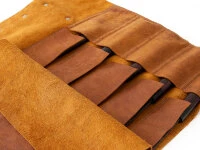 Messer-Tasche, Leder, Cognac 9 Messer-Tasche, Leder, Cognac – Bild 7