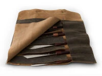 Messer-Tasche, Leder, Vintage-Style 6 Messer-Tasche, Leder, Vintage-Style – Bild 4