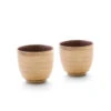 Sake Becher, Gold, 2er Set