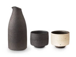 Sake Set Do, Karaffe, Zwei Becher -Japanisches Geschirr Store sake set do karaffe zwei becher 1