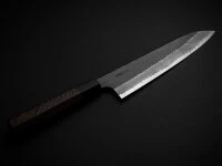 SPG2 Kuroshiage Tsuchime Gyuto 240mm, Wenge Handle 9 SPG2 Kuroshiage Tsuchime Gyuto 240mm, Wenge Handle – Bild 7