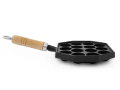 Takoyaki Pfanne 14, Holzgriff, IWACHU 17 Takoyaki Pfanne 14, Holzgriff, IWACHU -Japanisches Geschirr Store takoyaki pfanne 14 holzgriff iwachu 1