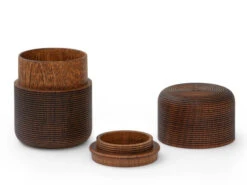 Teedose Fuki Tawara, Serie Karmi, Ca. 100 G Grüner Tee -Japanisches Geschirr Store teedose fuki tawara serie karmi ca 100 g gruener tee 1