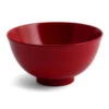 Urushi Reisschale Kenro L, Rot -Japanisches Geschirr Store urushi reisschale kenro l rot